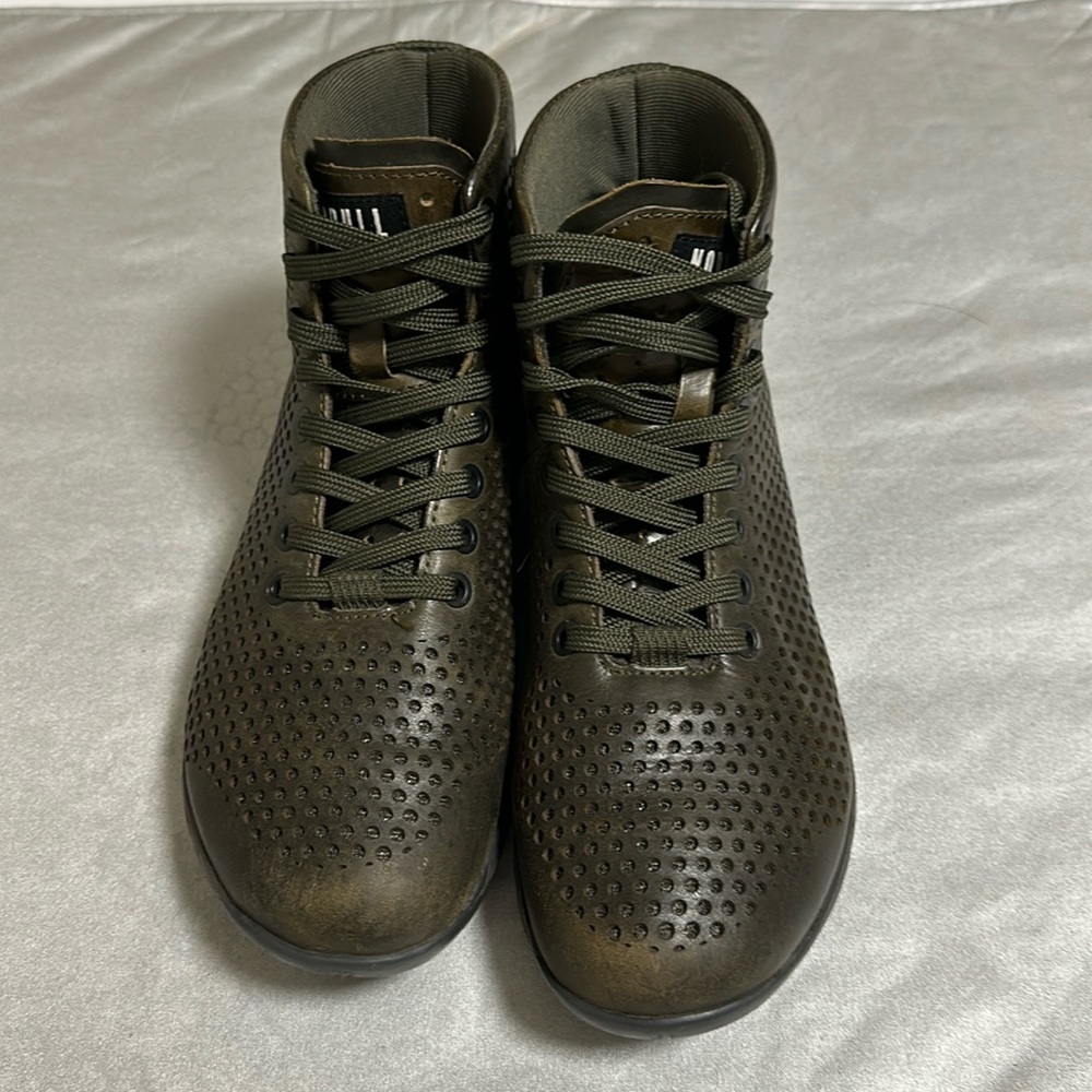 Nobull High Top Trainer in Olive Green M6 W7.5